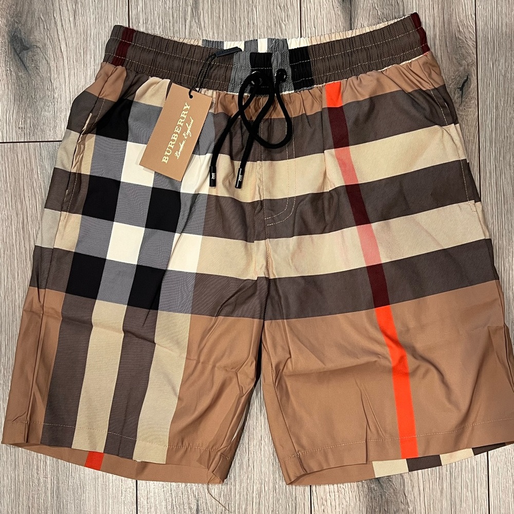 Brand New Burberry Boys Swim Trunks